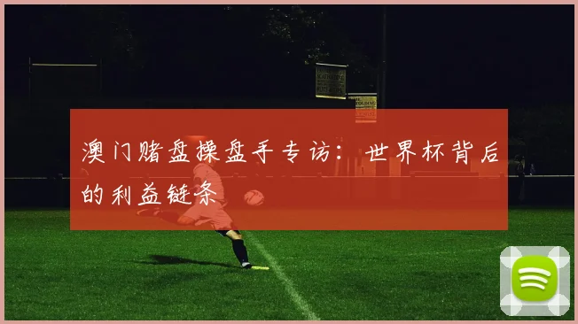 澳门赌盘操盘手专访：世界杯背后的利益链条